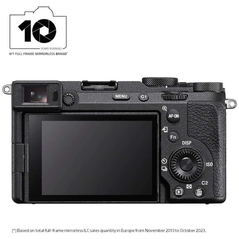 Sony Alpha 7C II Compact Full-Frame Mirrorless Camera (33MP, 4K 60p Video, AI Autofocus, 7-stop IBIS, Vari-Angle Screen - Ideal for Hybrid Creators, Travel, Vlogging & Content) - 2