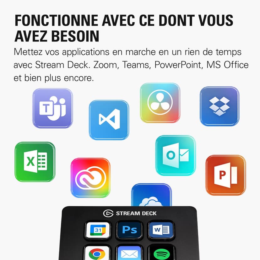 Elgato Stream Deck Mini – Control Zoom, Teams, PowerPoint, MS Office and More, Boost Productivity with Seamless Integration for Daily Apps, Set Up Shortcuts Easily, Compatible with Mac and PC - 8