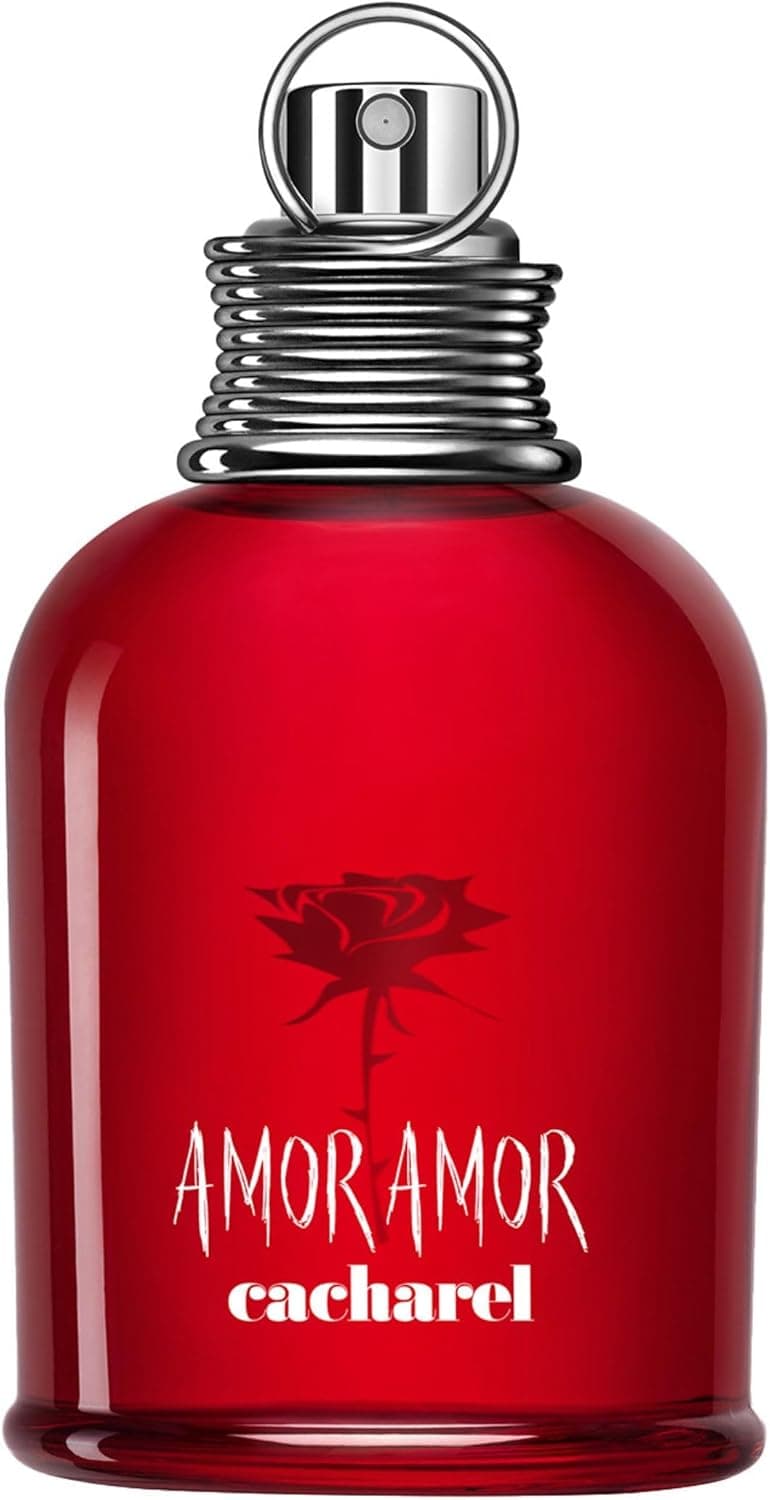 Cacharel Amor Amor Eau de Toilette, Captivating Fruity Floral Perfume for Women, Infused with Vibrant Pink Grapefruit, Blackcurrant, Romantic Jasmine & Sensual Vanilla, Long-Lasting Fragrance, 30ml - 1