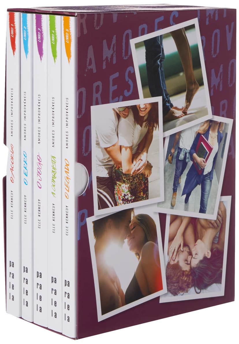 BOX AMORES IMPROVÁVEIS (SÉRIE COMPLETA) - EXCLUSIVO - 1ª ED. Capa comum – 1 janeiro 2022 - 3