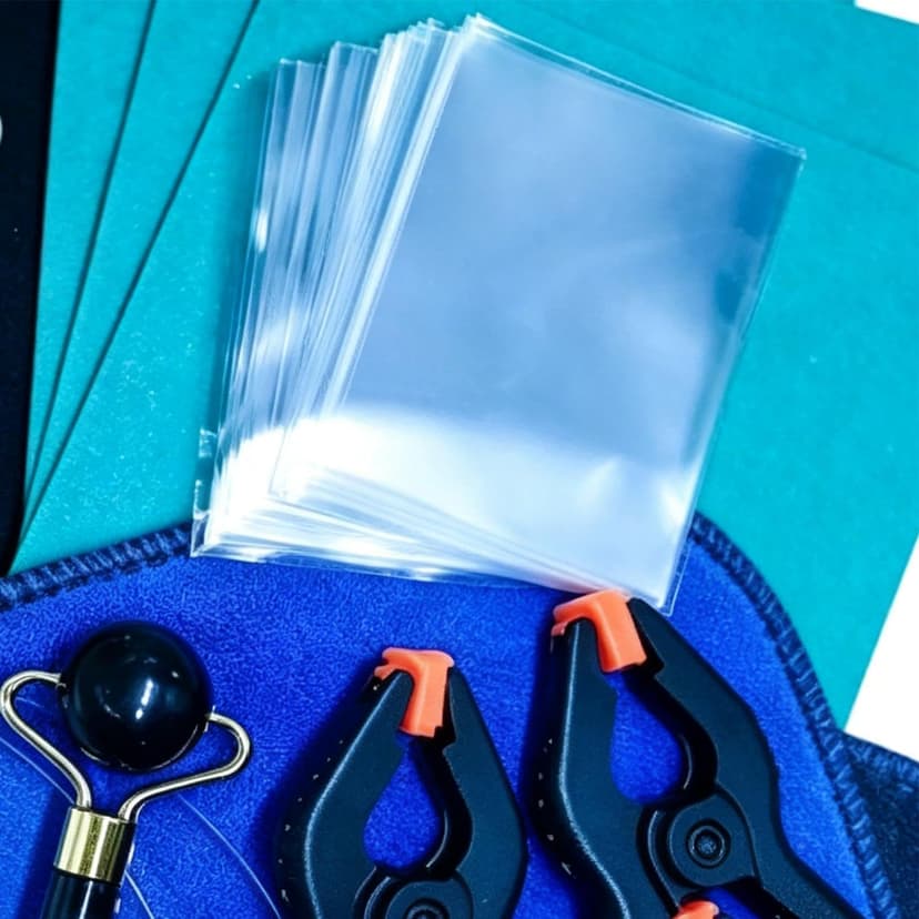 Card Cleaning Kit - 28 Pieces Trading Card Cleaning Kit, Maintenance Accessory Set, Acrylic Polishing or Home Offices, Sports Collector, Com Fair - 8