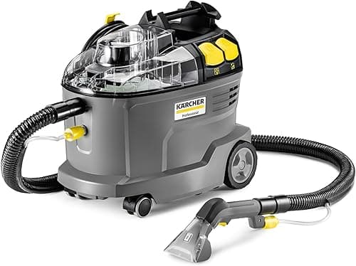 Kärcher Professionnel Injecteur-Extracteur Puzzi 8/1, Flexible 2-en-1, Réservoirs Eau Propre/Sale, Rendement Surfacique : 12-18 m²/h, Suceur Fauteuil Ergonomique