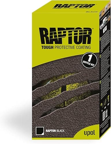 U-POL Products 1 Liter Raptor Kit Black NR (UPL-UP4801)