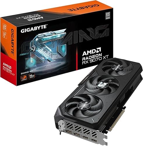 Gigabyte Radeon RX 9070 XT GAMING 16G Graphics Card - 16G…