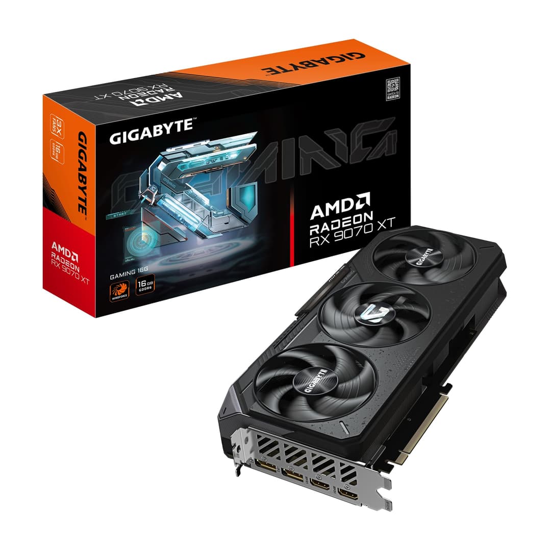 Gigabyte Radeon RX 9070 XT GAMING 16G Graphics Card - 16G…