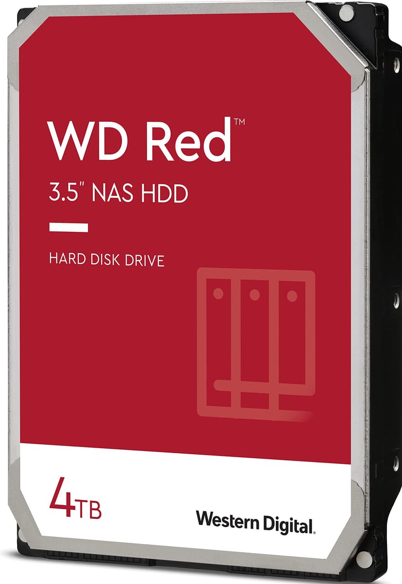 WD Red 4TB 3.5 Inch NAS Internal Hard Drive - 5400 RPM - WD40EFAX - 4
