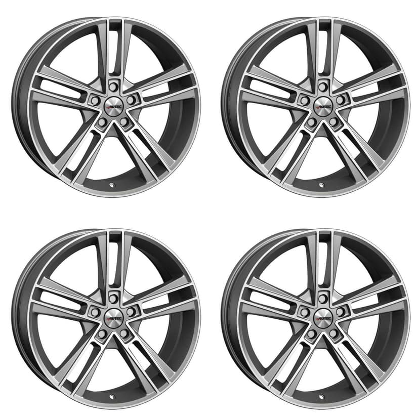 4x Jantes en aluminium AUTEC RIAS 8.5x20 ET40 5x120 Titan… - 1