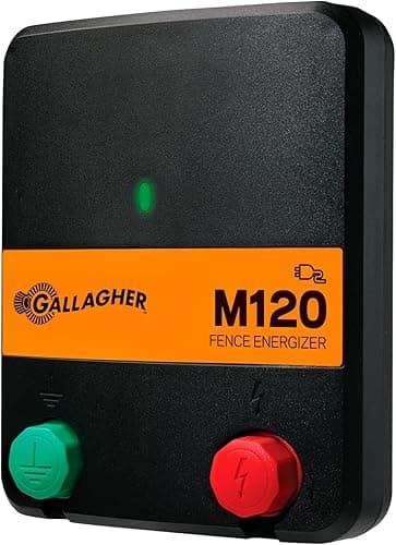 Gallagher M120 Mains Powered Electric Fence Energiser/Charger (230V)