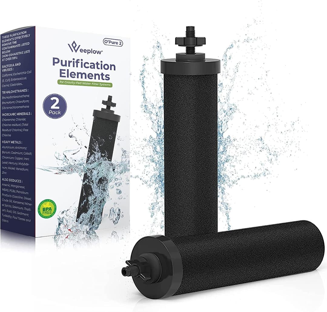 Weeplow® O'Pure 2-2 Filtres pour Systèmes de Filtre à Eau…