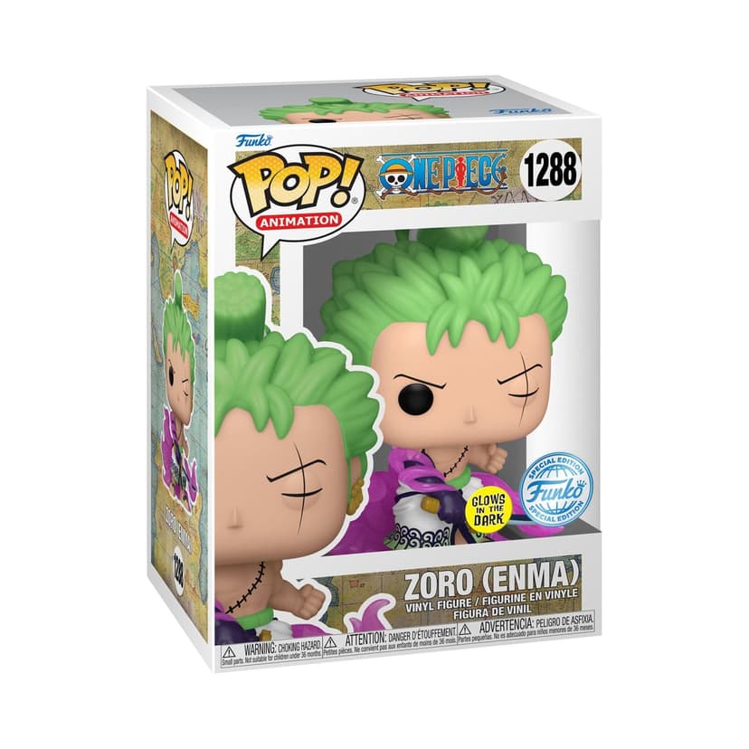 Funko Pop! Chalice Collectibles Exclusice Omne Piece - Zoro GITD #1288 - 2
