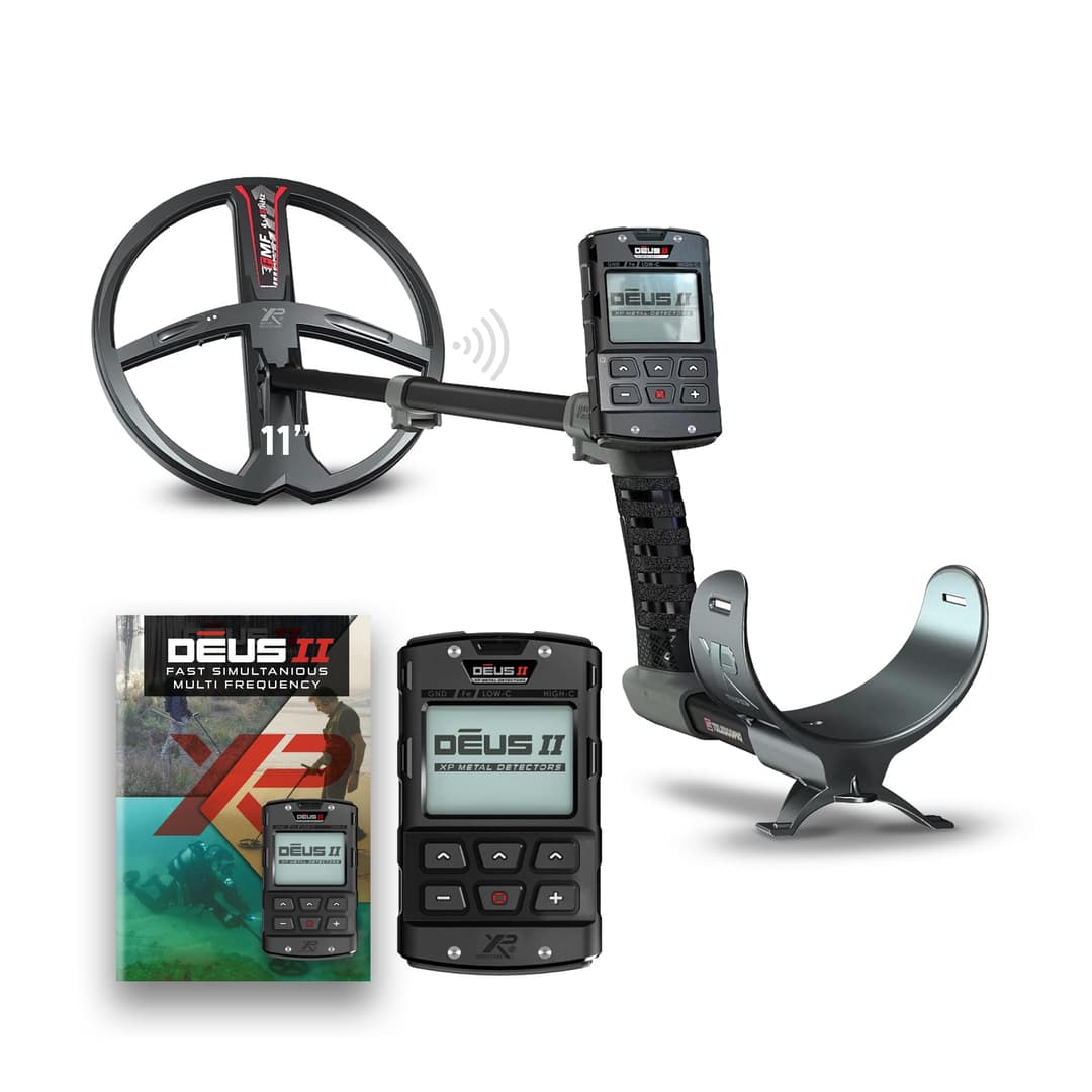 XP Metal Detectors Deus II RC - étanche & multifréquence,…