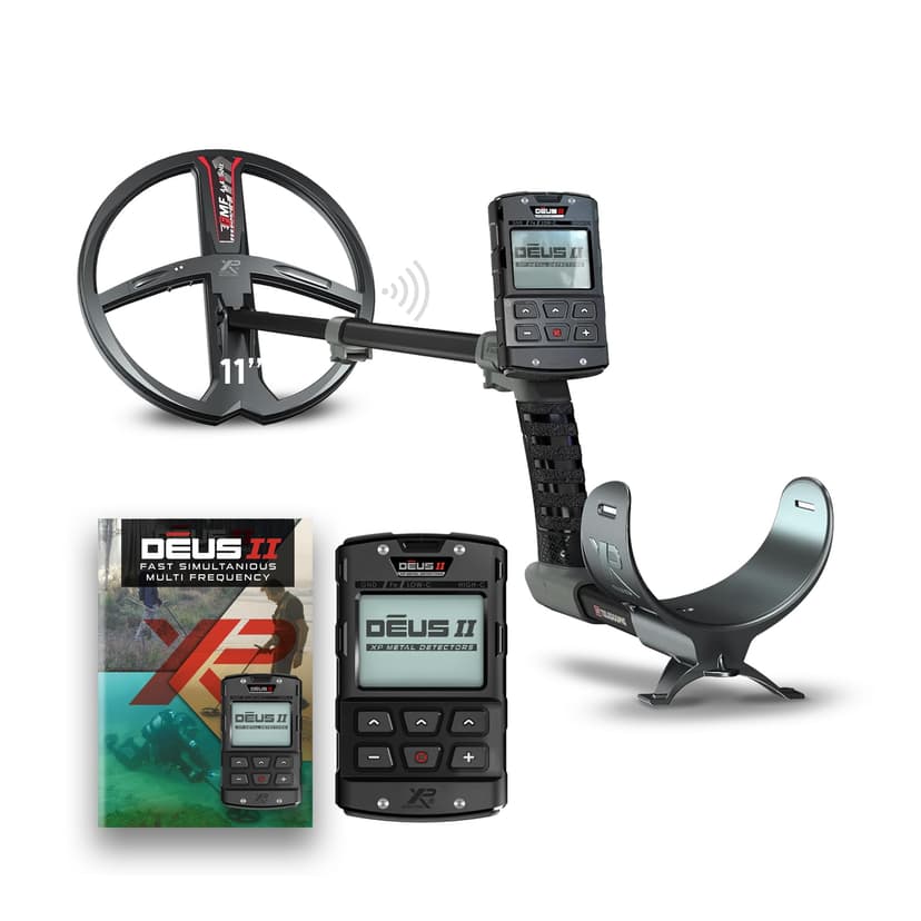XP Metal Detectors Deus II RC - étanche & multifréquence,… - 1