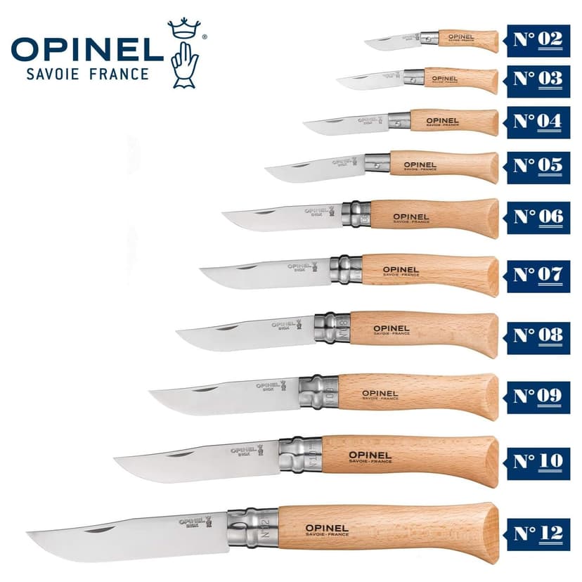 Opinel, O001084 Unisex – Adulto, Marrone, Lama N 12-12 cm - 2