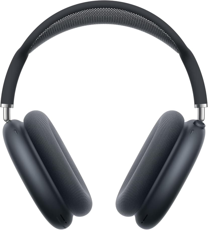 Apple AirPods Max Wireless Over-Ear Headphones, Pro-Level Active Noise Cancellation, Transparency Mode, Personalised Spatial Audio, USB-C Charging, Bluetooth Headphones for iPhone, Midnight - 1