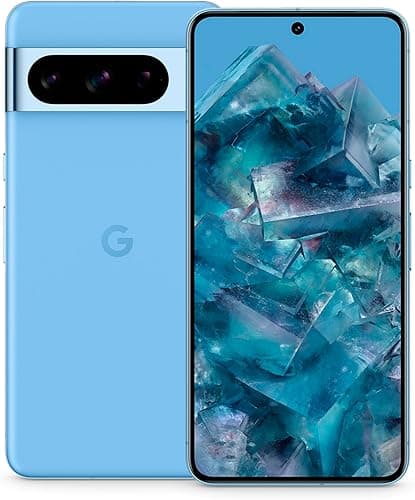 Google Pixel 8 Pro – Unlocked Android Smartphone with telephoto lens, 24-hour battery and Super Actua display – Porcelain, 128GB (Renewed)