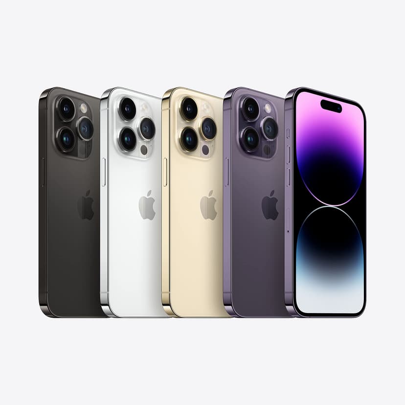Apple iPhone 14 Pro, 128GB, Deep Purple - (Renewed) - 4