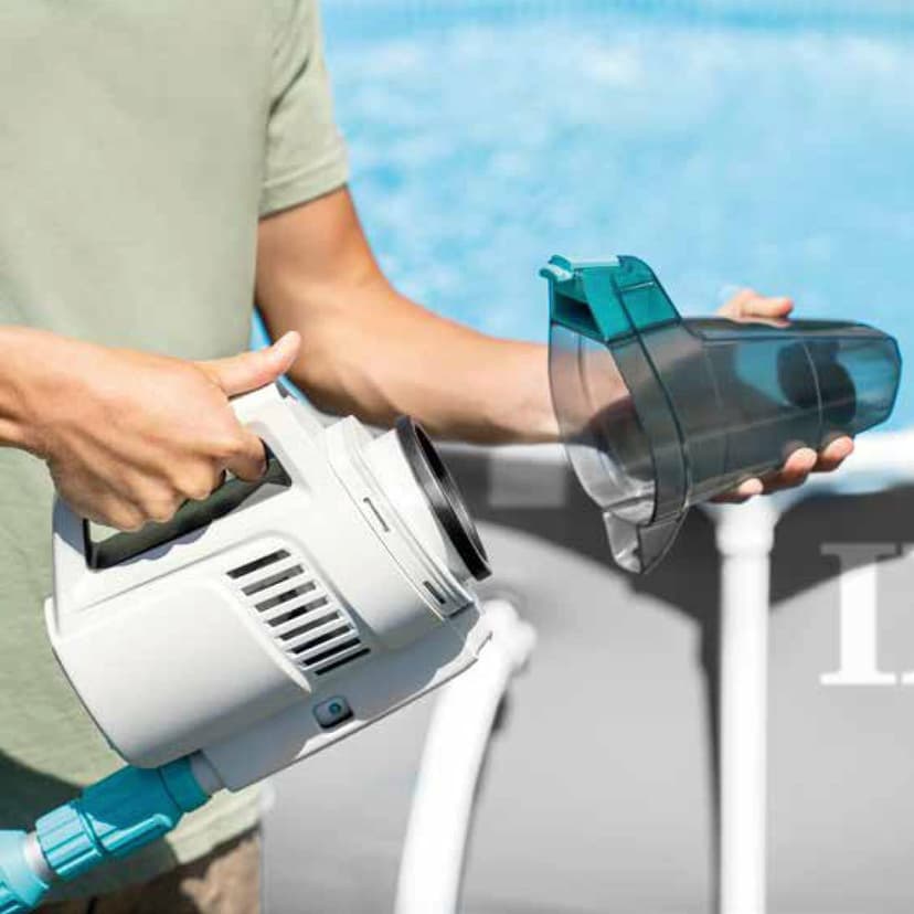 Intex Manual Pool Vacuum With Rechargeable Battery One Size - 6
