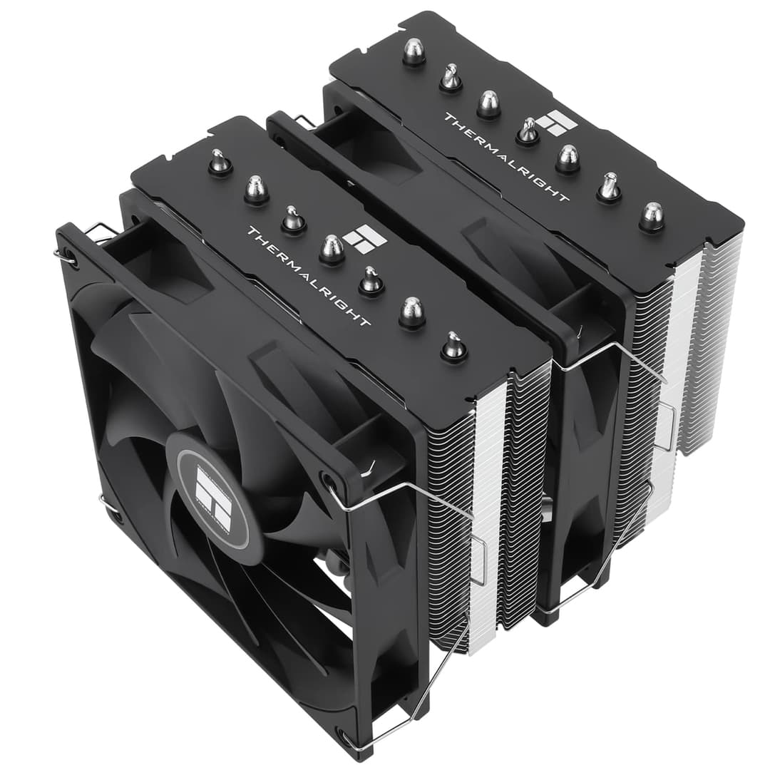 Thermalright Rmikaly BS-125 125x110x154mm CPU Cooler with 120mm Fan, Intel LGA1700/1150/1151/1155/1156/1200 & AMD AM4/AM5 Compatibility