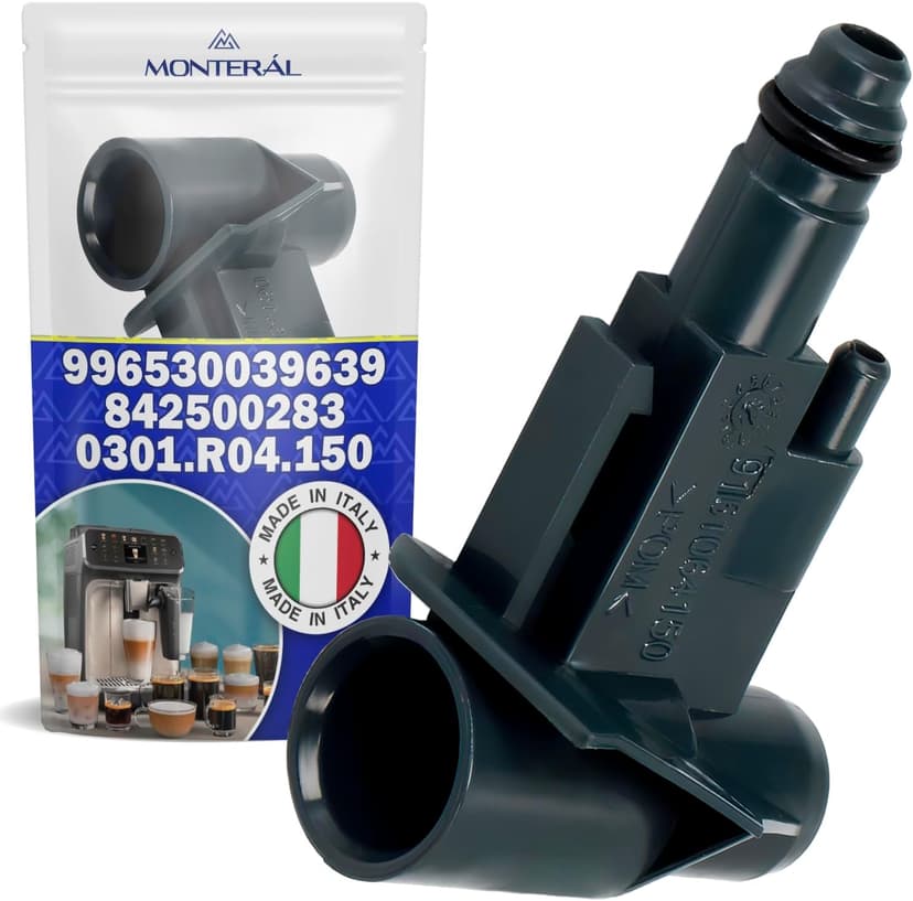 Inlet Nozzle for Automatic Coffee Machine with Original Code 996530039639 0301.R04.150 842500283 for Philips for Gaggia for Saeco - Made in Italy - Warranty 10 Years - MONTERAL - 1