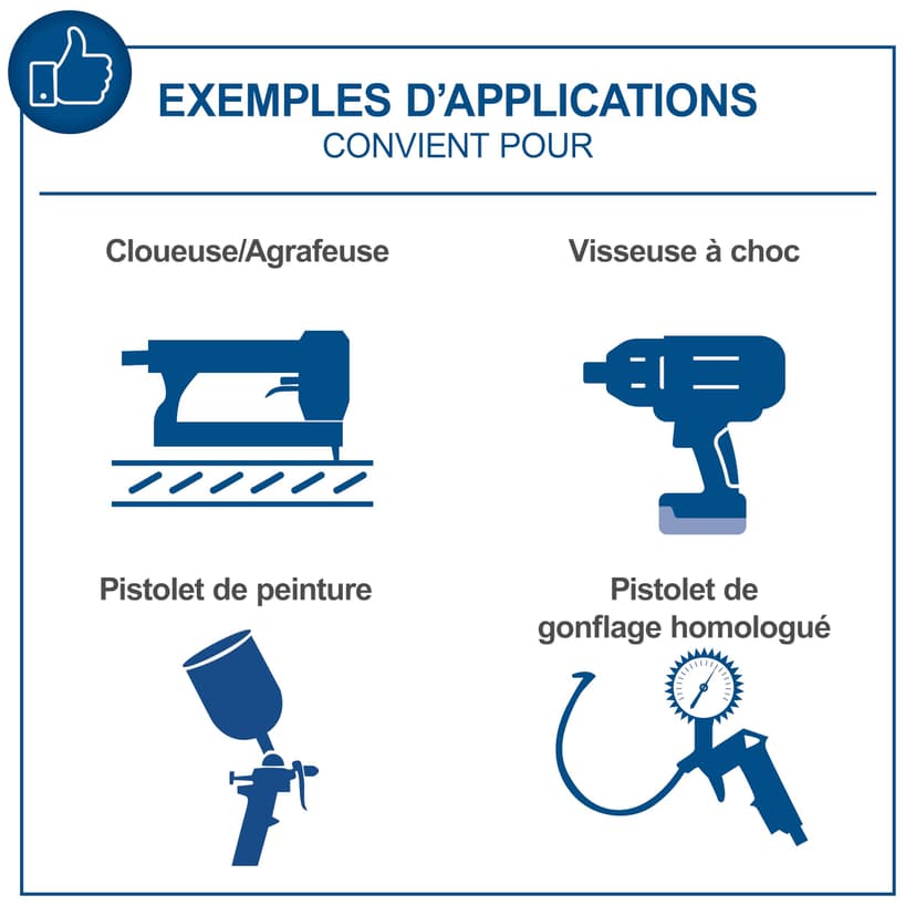 Scheppach Compresseur à air HC550TC – 400 V – 3000 W / 3 PS – Tri-cylindres – Cuve 100 L – 10 bar – Entraînement par courroie – Puissance d'aspiration 550 L/min – Transport facile - 3