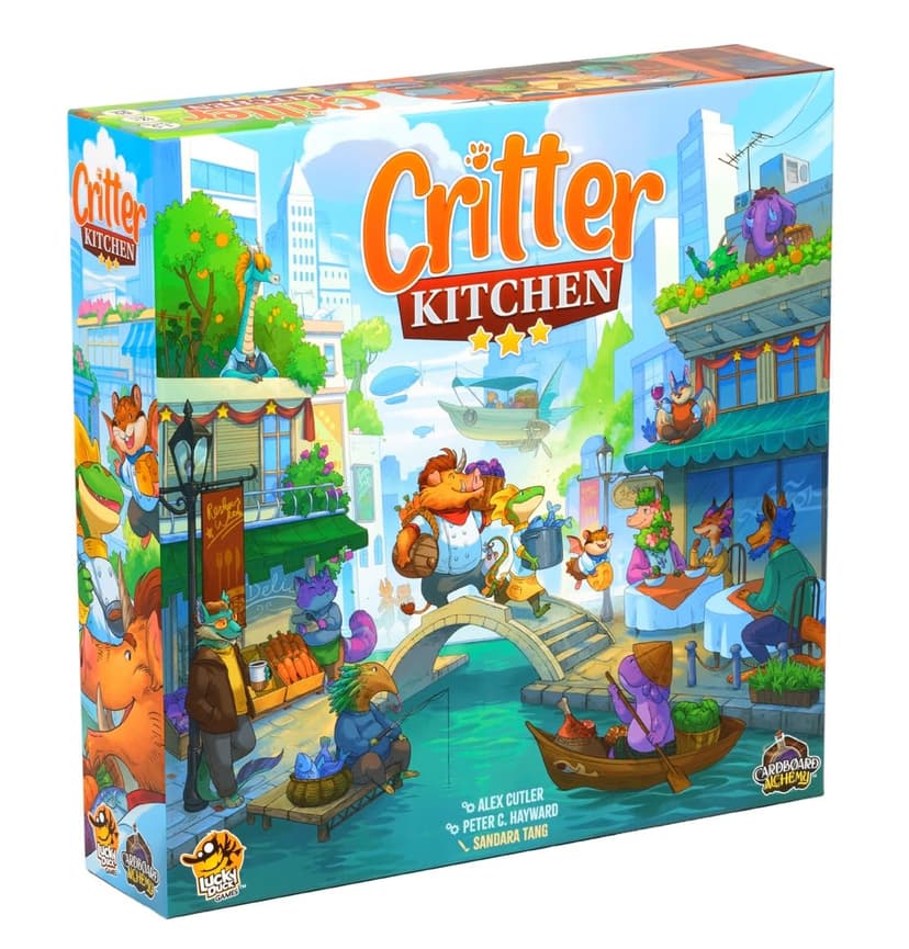 Lucky Duck Games Critter Kitchen | Strategy Game | Chefs Compete for a Restaurant Critic | 1-5 Players, Ages 12+ - 6