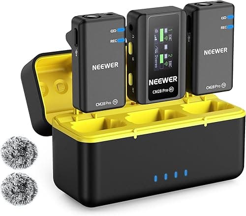 NEEWER CM28 Pro Système de Microphone Cravate sans Fil av…