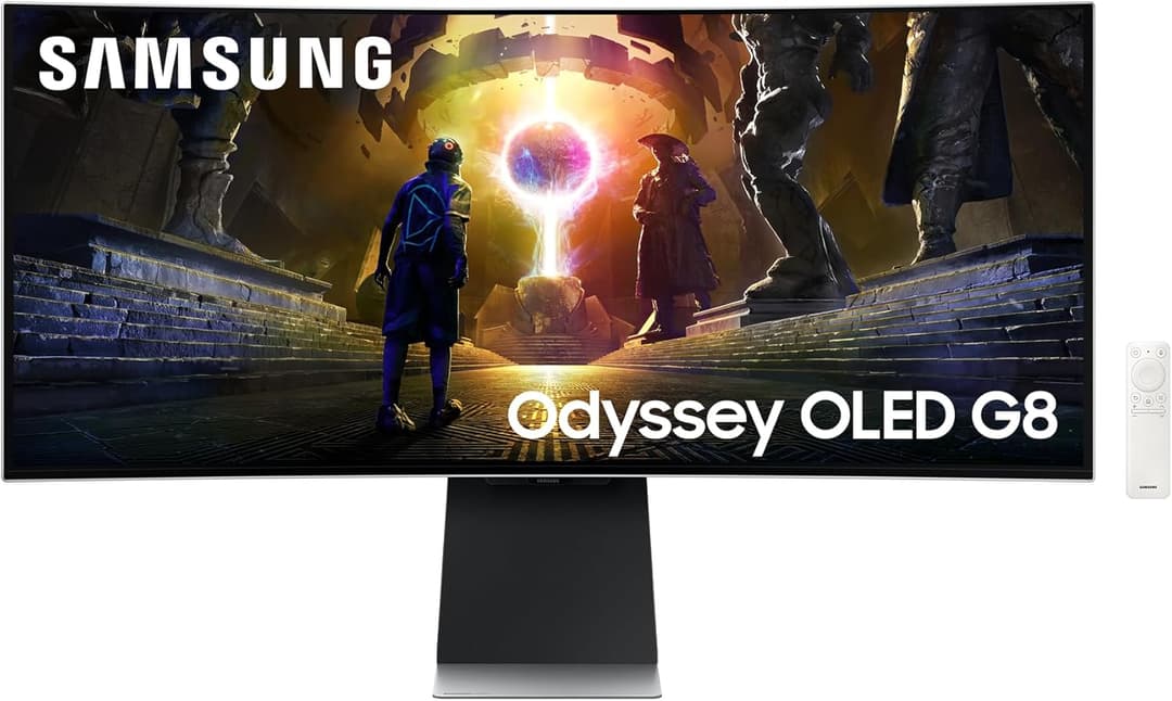 Samsung Odyssey OLED G8 G85SD 34" OLED UltraWide QHD 175Hz Altavoces FreeSync Premium Pro Curva