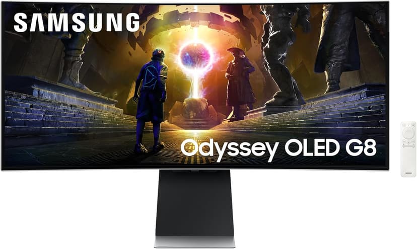 Samsung Odyssey OLED G8 G85SD 34" OLED UltraWide QHD 175Hz Altavoces FreeSync Premium Pro Curva - 1