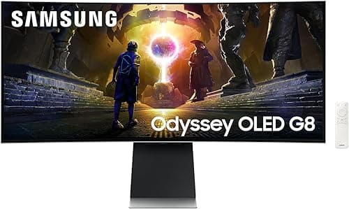 Samsung Odyssey OLED G8 G85SD 34" OLED UltraWide QHD 175Hz Altavoces FreeSync Premium Pro Curva