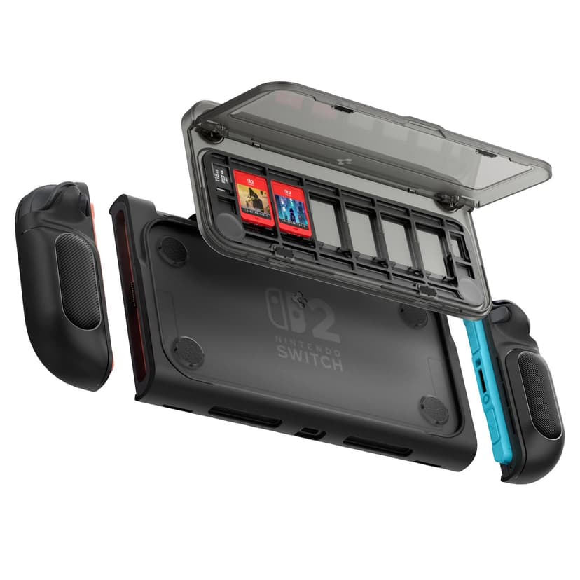 Spigen Snap Switch Case Compatible with Nintendo Switch 2 - Black - 1