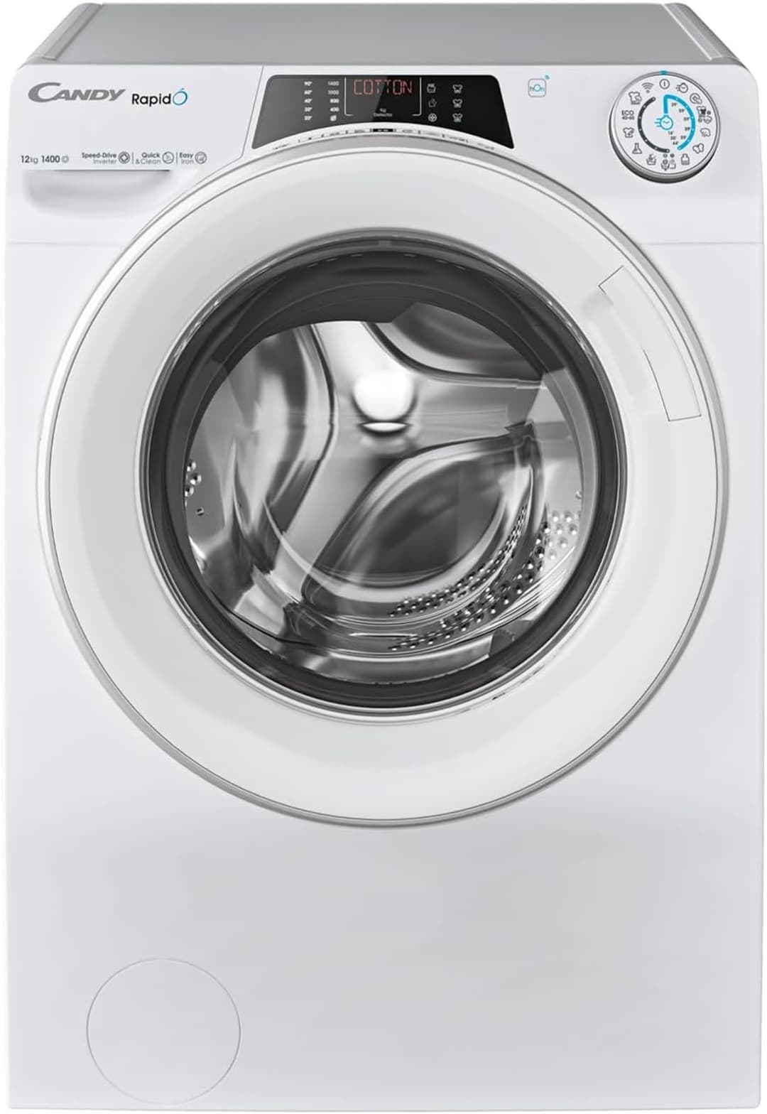 CANDY - Lave-Linge Hublot - Machine à Laver 12kg/1400 trs…