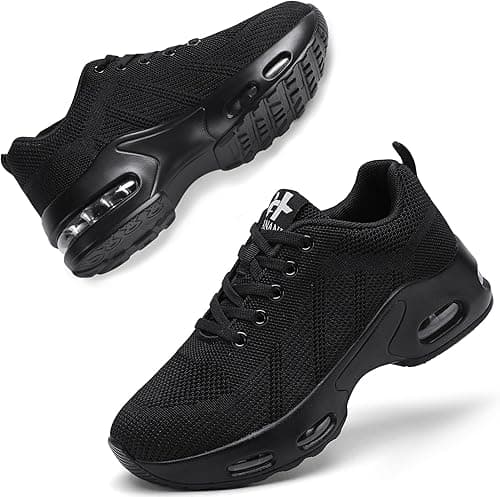 Running Shoes Women's Trainers Breathable Jogging Shoes Lightweight Non-Slip with Air Cushion Trainers Road Running Shoes Walking Shoes Gym Fitness Women Running Shoes