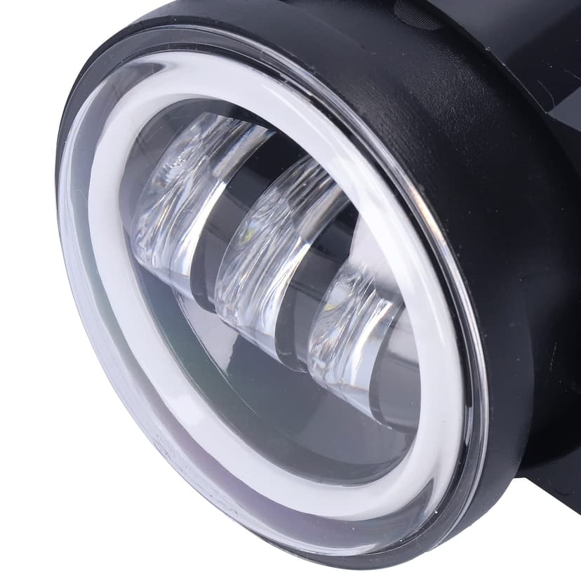 Yuecoom 10‑30V Waterproof Angel Eyes Light, 30W 3000LM Car LED Front Foglight, Daytime Running Light for Truck Van Trailer Universal - 8