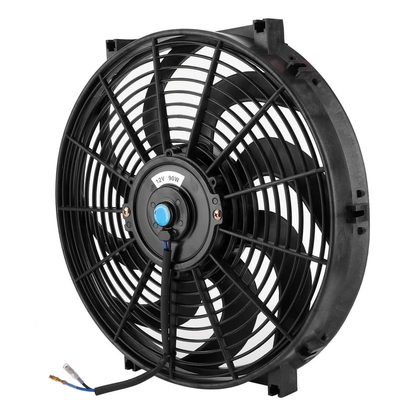 14 Pouces Ventilateur Mince Push Pull Radiateur électrique Ventilateurs Universels Voiture Pièces Modifiées 12V 90W Kit de Montage - 3