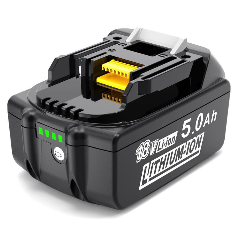 MoeuGreenBattX Batterie de Rechange pour Makita 18V: 5,0 … - 1