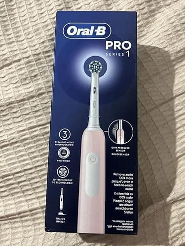 Oral-B Pro Series 1 Electric Toothbrush Pink 1 Brush Designed by Braun