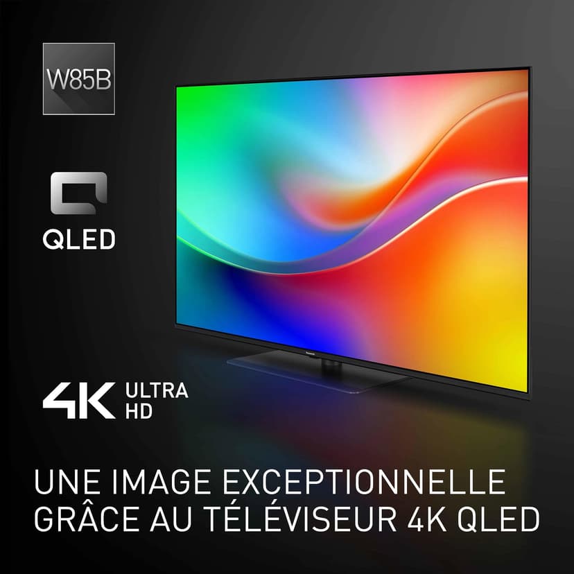 Panasonic Premium TV-55W85BEZ, Série W85B, 55 Pouces, 4K Ultra HD QLED Smart TV, 2025, 120Hz, Fire TV, Dolby Vision & Atmos, Mode Game Extreme, Controle Vocal Alexa, Support Apple, Bluetooth, Noir - 7