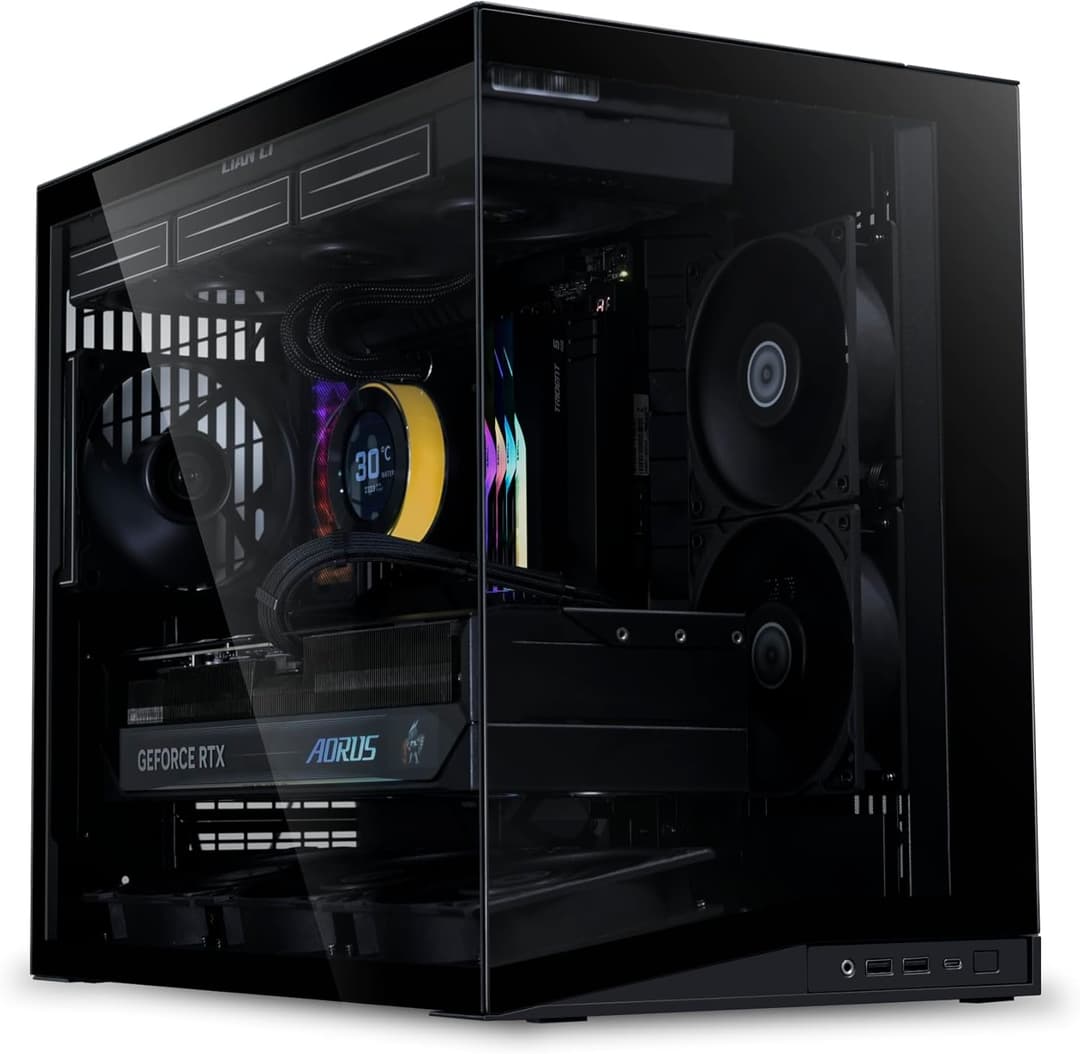 Lian Li O11 Dynamic Mini V2 Flow Midi-Tower Case - Black