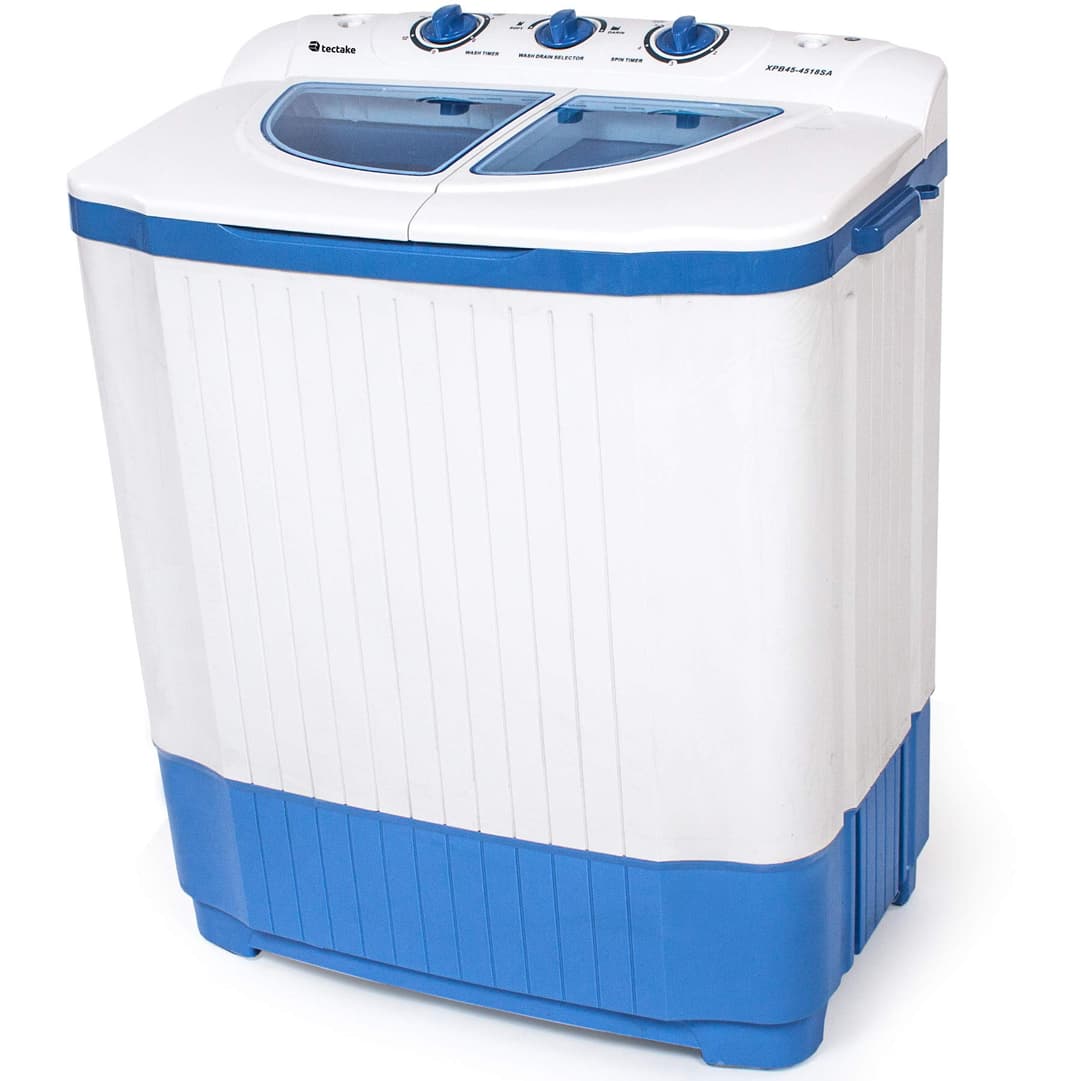 TecTake 400777 Mini machine à laver jusqu’à 4,5 kg - Lave…