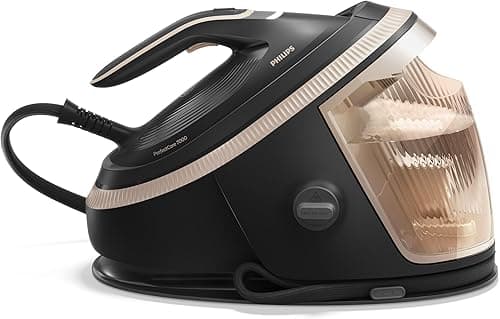 Philips PerfectCare 7000 Series Steam Generator - 3120W, 650g Turbopower Steam Boost, No Burns Guaranteed, Int. Automatic Steam, Ultimate Glide, No Temp settings, 1.5L Tank, Self-Cleaning - PSG7300/80