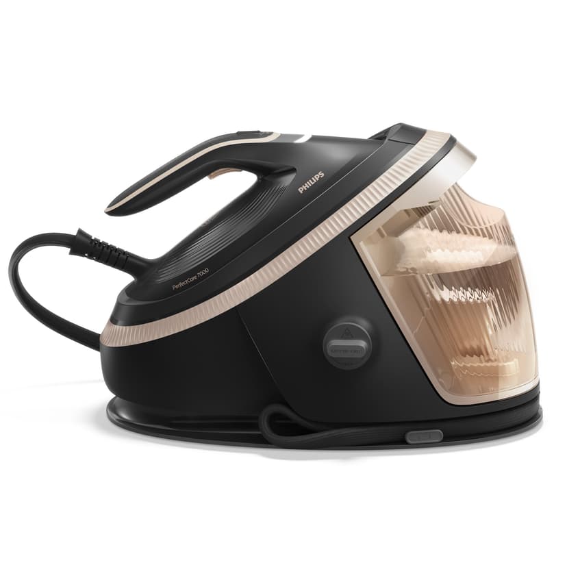 Philips PerfectCare 7000 Series Steam Generator - 3120W, 650g Turbopower Steam Boost, No Burns Guaranteed, Int. Automatic Steam, Ultimate Glide, No Temp settings, 1.5L Tank, Self-Cleaning - PSG7300/80 - 1