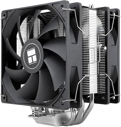Thermalright TR Assassin X 120R SE PLUS CPU Cooler, 4 x 6 mm Heatpipes, 120 mm PWM Quiet Fans CPU Air Cooler with S-FDB Bearings, AGHP Technology, for AMD AM4 AM5/Intel 1700/115X/1200/1851
