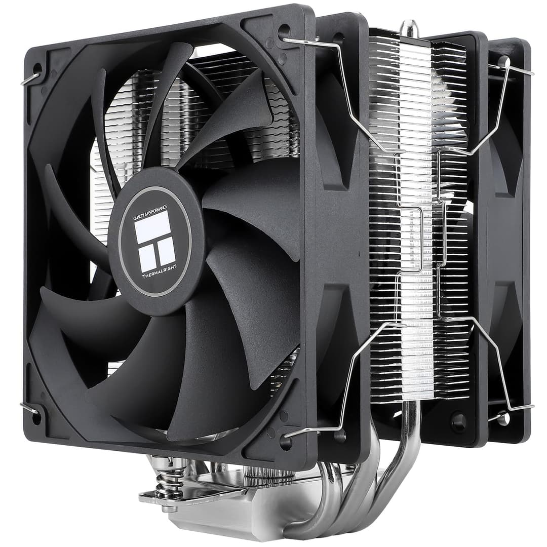 Thermalright TR Assassin X 120R SE PLUS, caloducs 4×6 mm, ventilateurs silencieux PWM 120 mm Refroidisseur CPU à air avec roulement S-FDB, technologie AGHP, pour AMD AM4 AM5/Intel 1700/115X/1200/1851