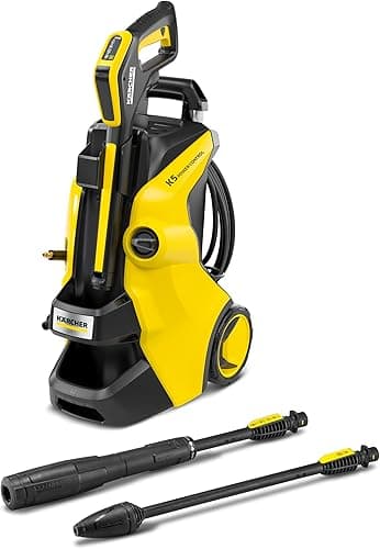 Kärcher K 5 Power Control High Pressure Washer, Pressure: max. 145 bar, Flow rate: 500 l/h, Surface area: 40 m²/h, Water Filter, Weight: 13 kg, Hose and High Pressure Gun, Rotabuse, Lance