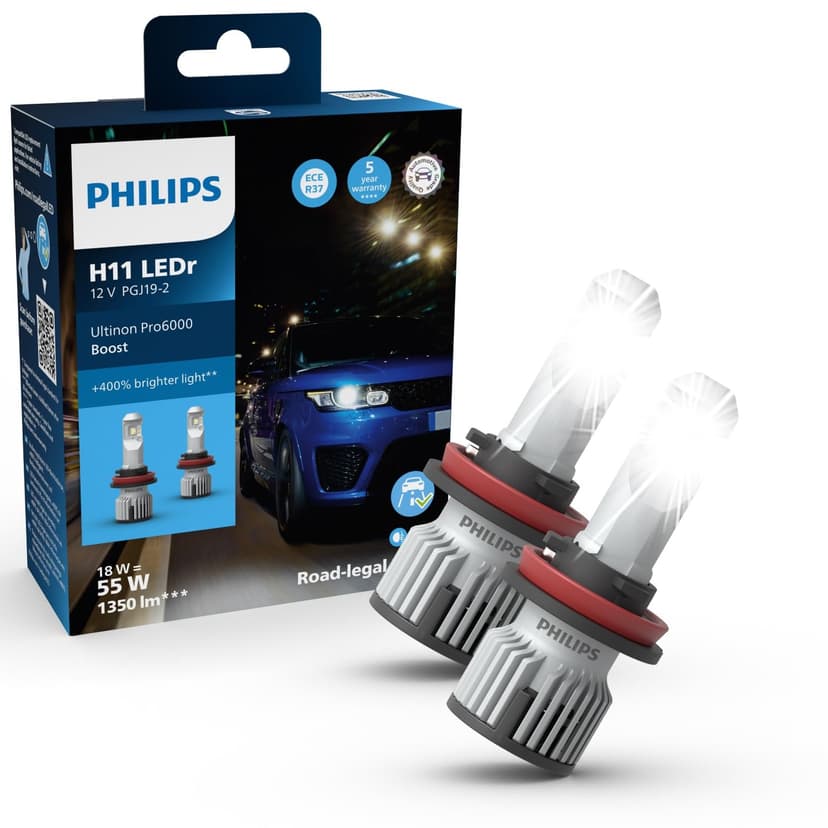 Philips LED H11 U60 Boost 12 V - 1