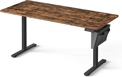 SONGMICS Bureau Électrique Réglable en Hauteur, 180 x 80 …