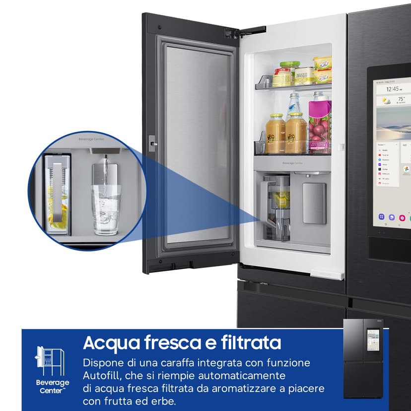 Samsung RF65DG9H0EB1 Family Hub Multi Door Refrigerator with AI Vision - 6