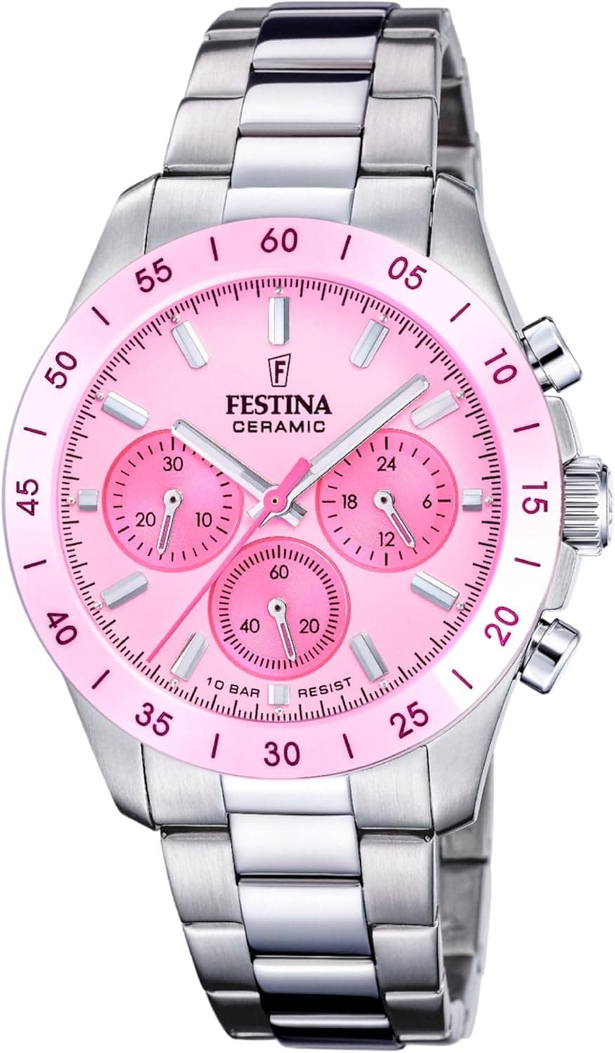 Festina Unisex Stainless Steel Chronograph Watch with Bracelet F20693/2