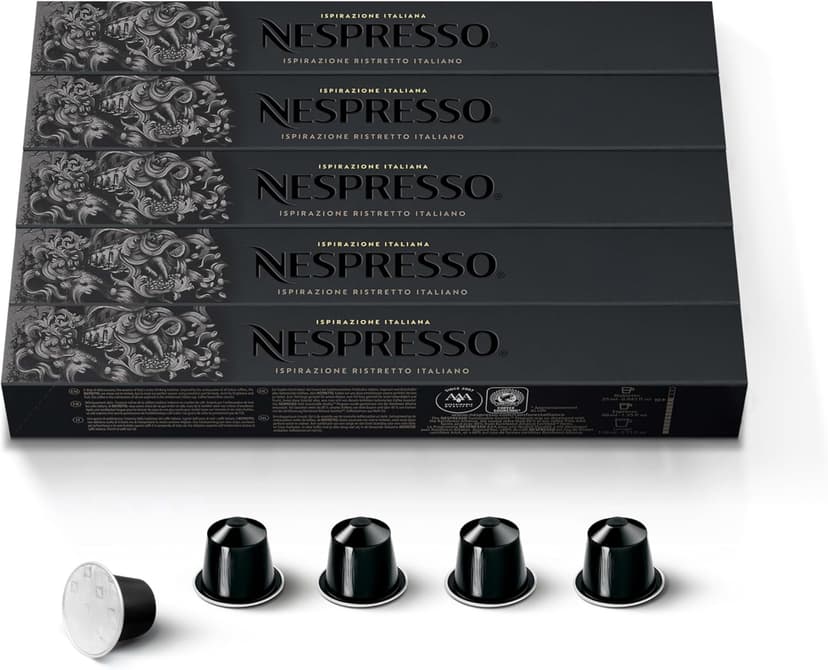 Nespresso Caffe 50 x Ristretto Capsules - Original - 1