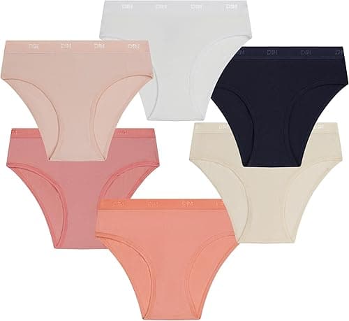DIM Fille - Les Pockets EcoDIM Lot de 6 | Culotte Coton C…